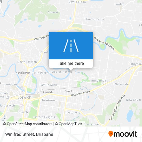 Winifred Street map