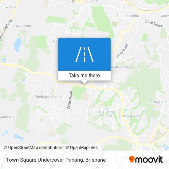 Town Square Undercover Parking map