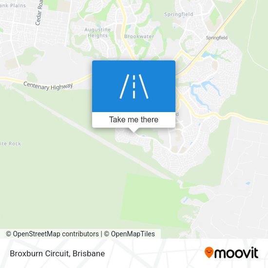 Broxburn Circuit map