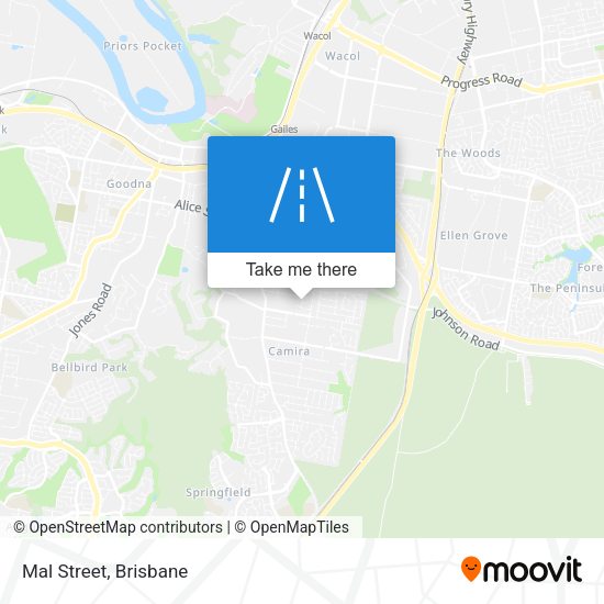 Mal Street map