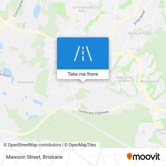 Mawson Street map