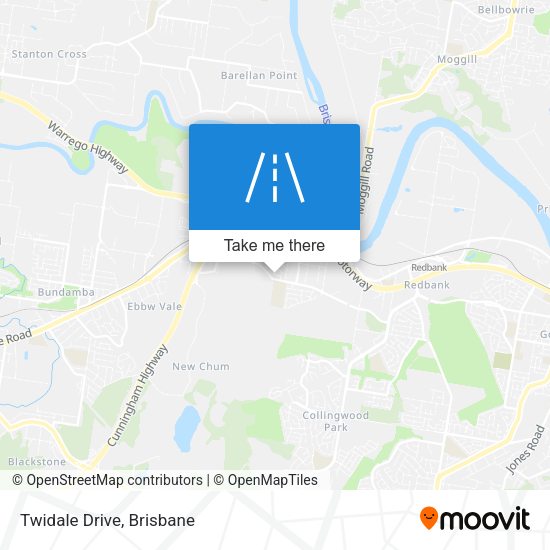 Twidale Drive map