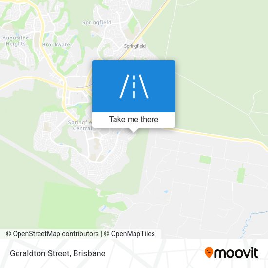 Geraldton Street map