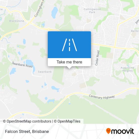Falcon Street map