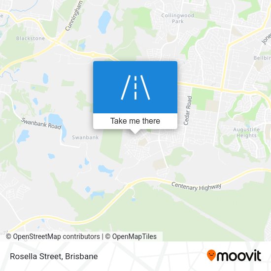 Rosella Street map