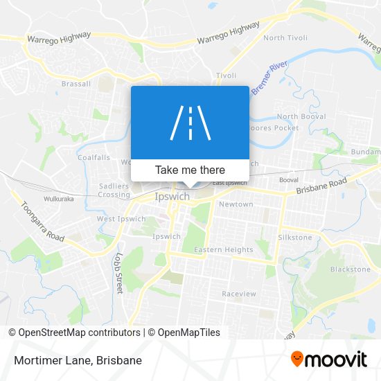 Mortimer Lane map