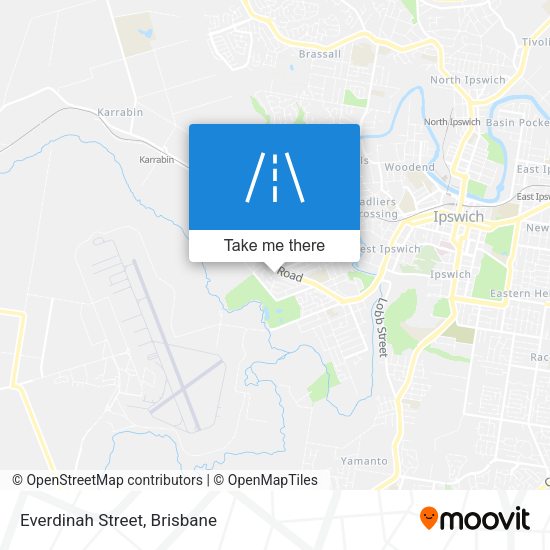 Everdinah Street map