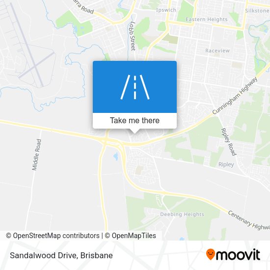 Sandalwood Drive map