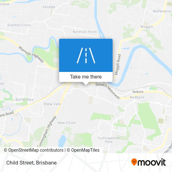 Child Street map