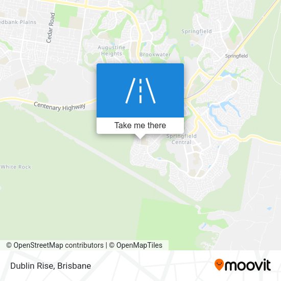 Dublin Rise map
