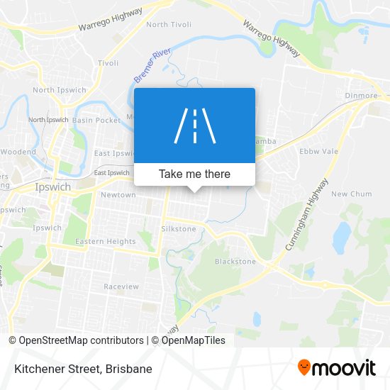 Kitchener Street map