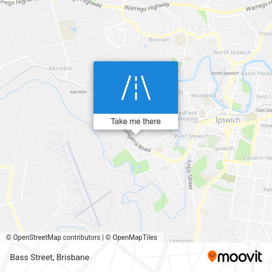 Bass Street map