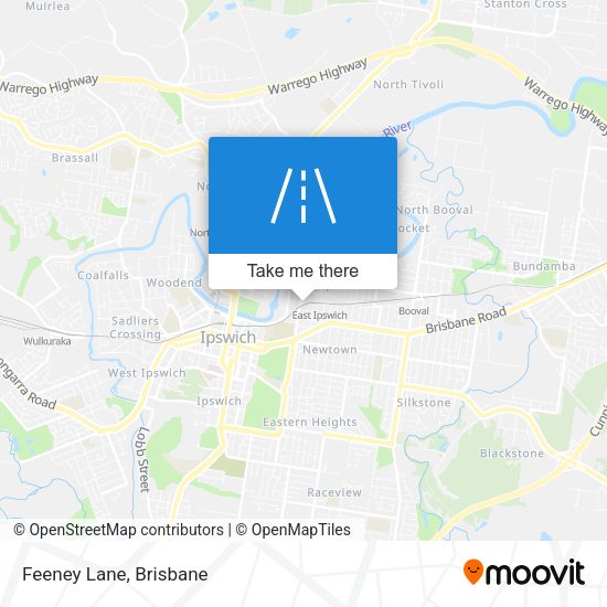 Feeney Lane map