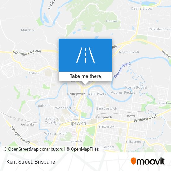 Kent Street map