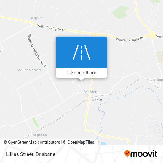 Lillias Street map