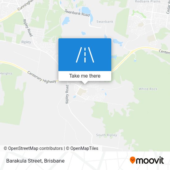 Barakula Street map
