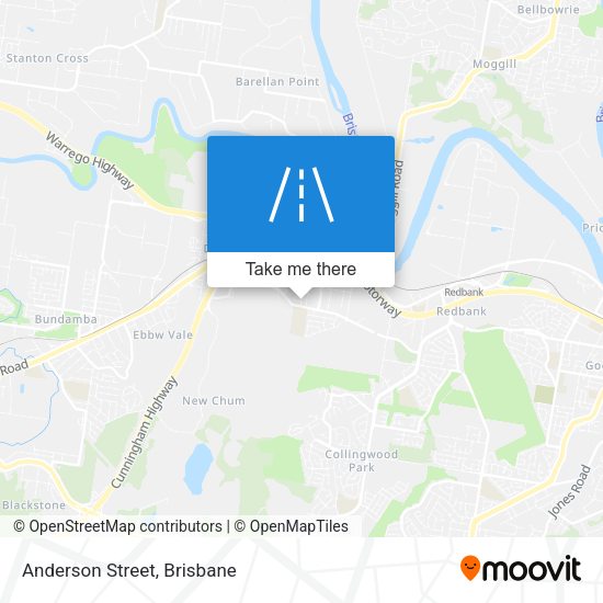 Anderson Street map
