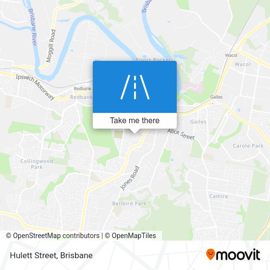Hulett Street map