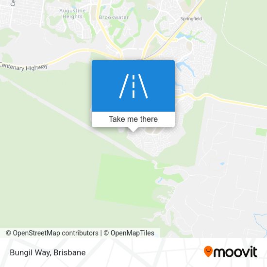 Bungil Way map