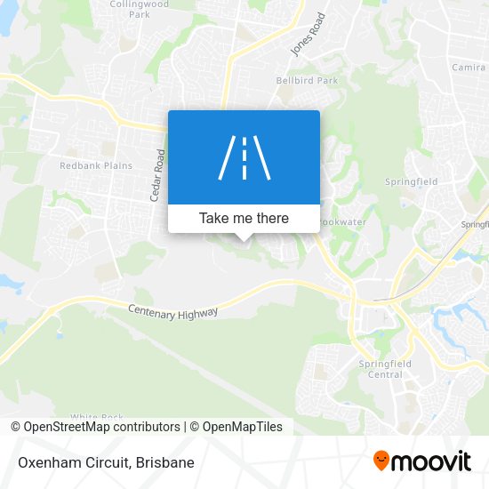 Oxenham Circuit map