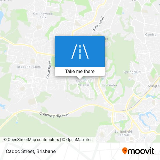 Cadoc Street map