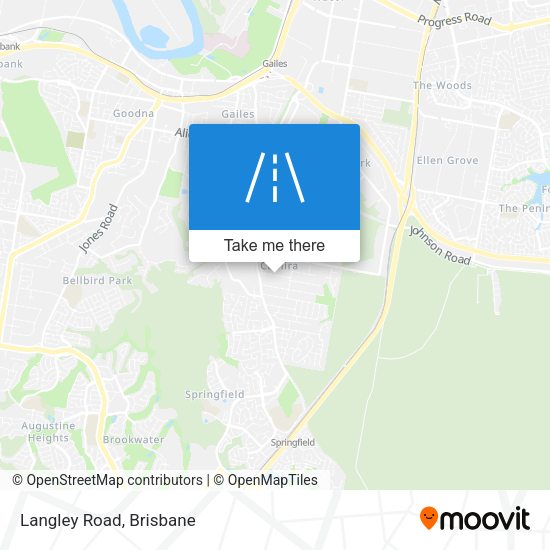 Langley Road map