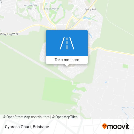 Cypress Court map