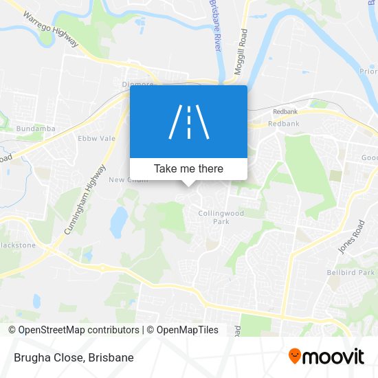 Brugha Close map