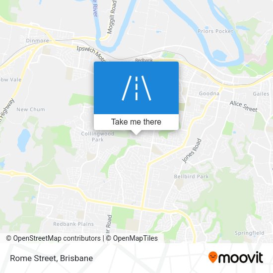Rome Street map