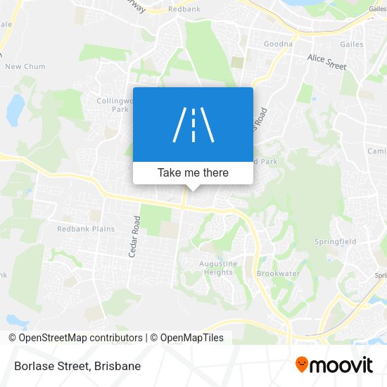 Borlase Street map