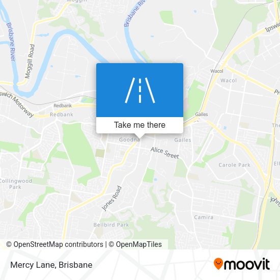 Mercy Lane map