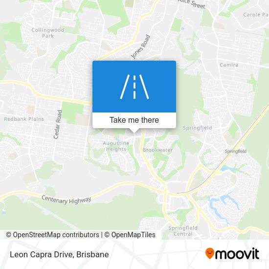 Leon Capra Drive map