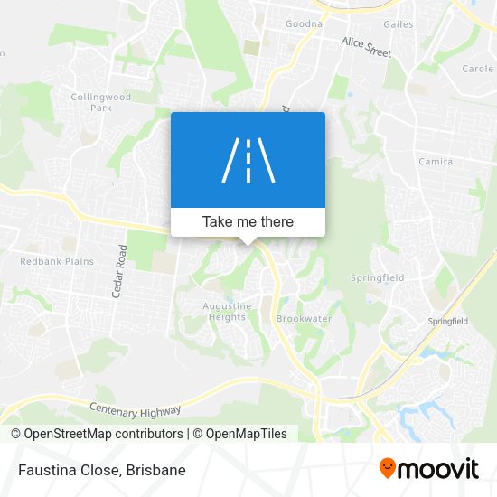 Faustina Close map