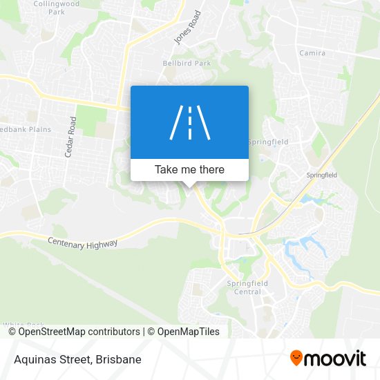Aquinas Street map