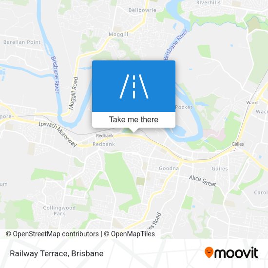 Railway Terrace map