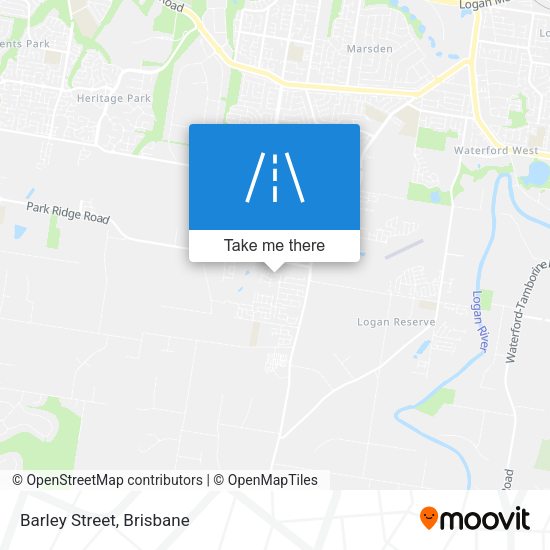 Barley Street map