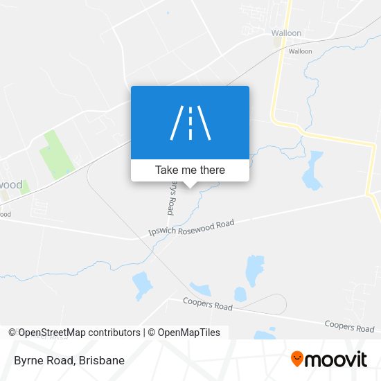 Byrne Road map