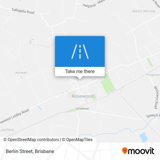 Berlin Street map