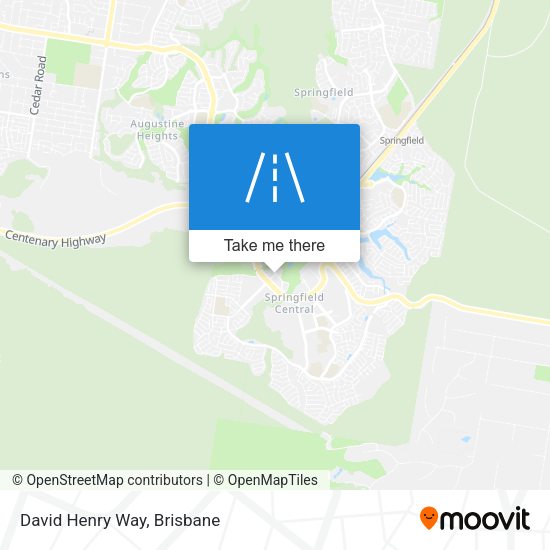 David Henry Way map