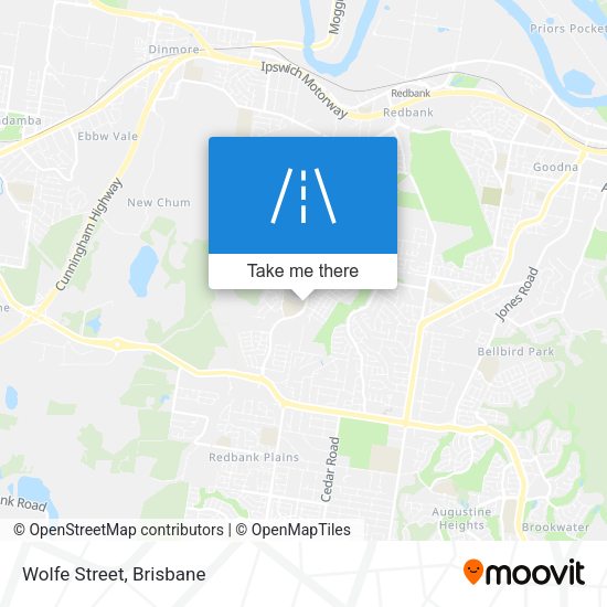 Wolfe Street map