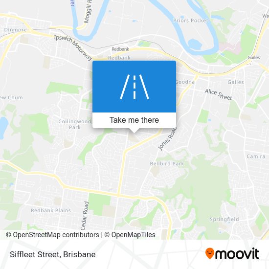 Siffleet Street map