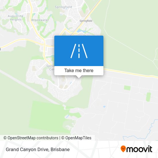 Grand Canyon Drive map