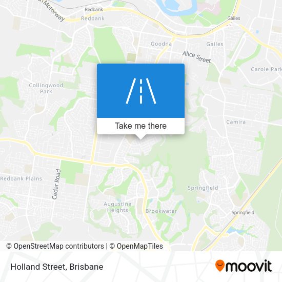 Holland Street map