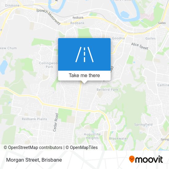 Morgan Street map