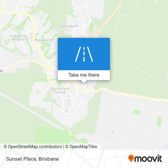 Sunset Place map