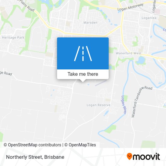 Northerly Street map