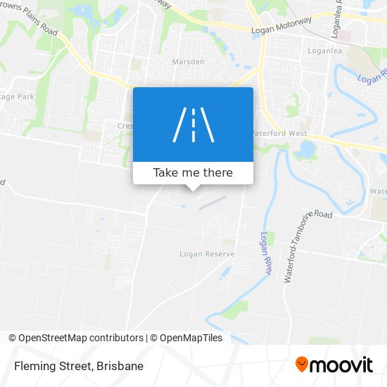 Fleming Street map