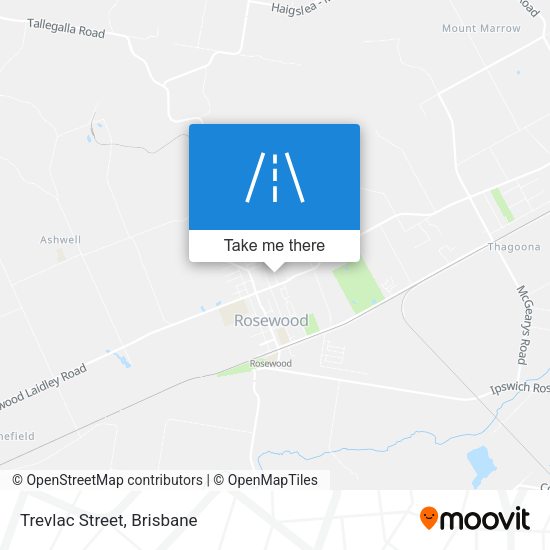 Trevlac Street map