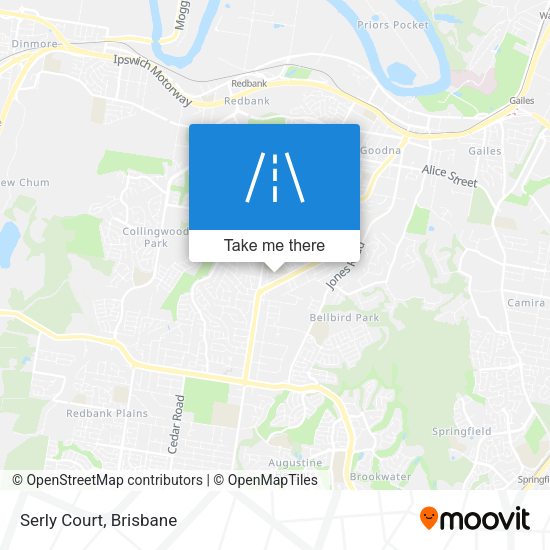 Serly Court map