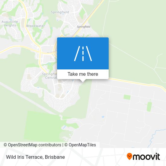 Wild Iris Terrace map